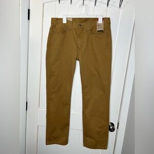 514 Straight Fit Levi’s Tan 34x32